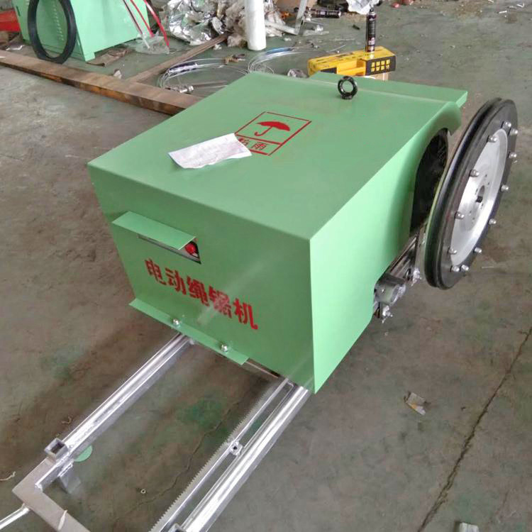 Portable Wire Saw Machine with Hydraulic Power for Steel Cutting