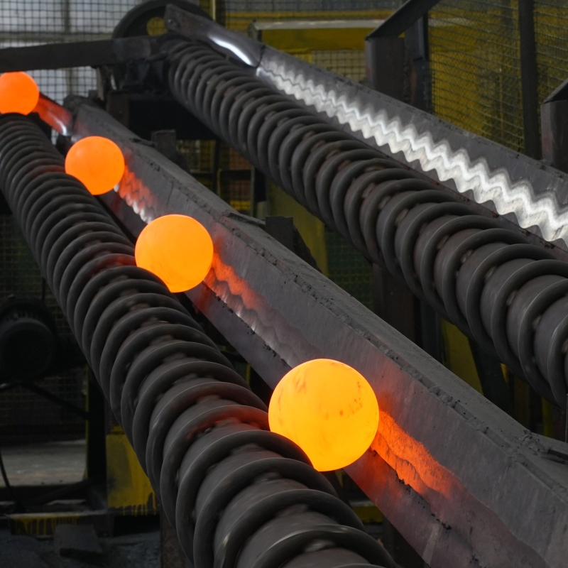 Heat Treatment Forged Grinding Media Balls for Ball Mills