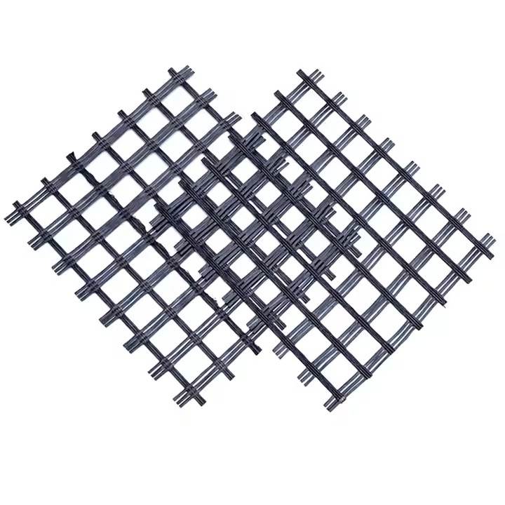 Fiberglass Geogrid Is Resistant to High Temperature and Cracking, Specifically Designed for Crack Prevention in Asphalt Pavement