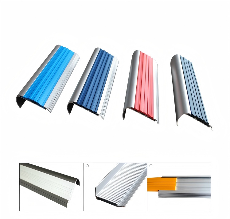 Anti Slip Stair Nose Edgings Aluminum Stair Nosing