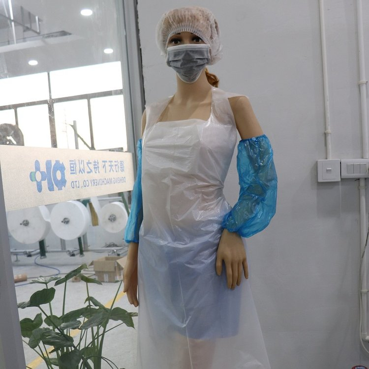 Disposable PE Apron Is Waterproof and Oil-Proof for Dining and Painting