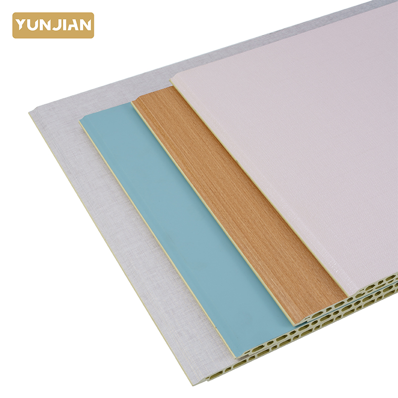 WPC Bamboo Wood Wall Panels Veneer Light Weight 400/600mm