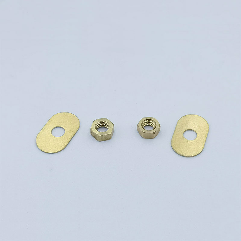 5/16" X 3 1/2" Solid Brass Closet Bolt Set for Toilet