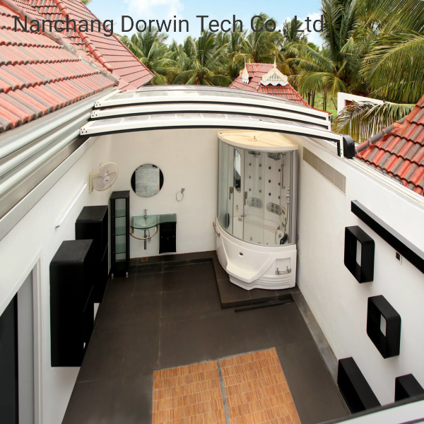 Patio Porch Pool Cover Aluminum Retractable Sunroom Enclosures