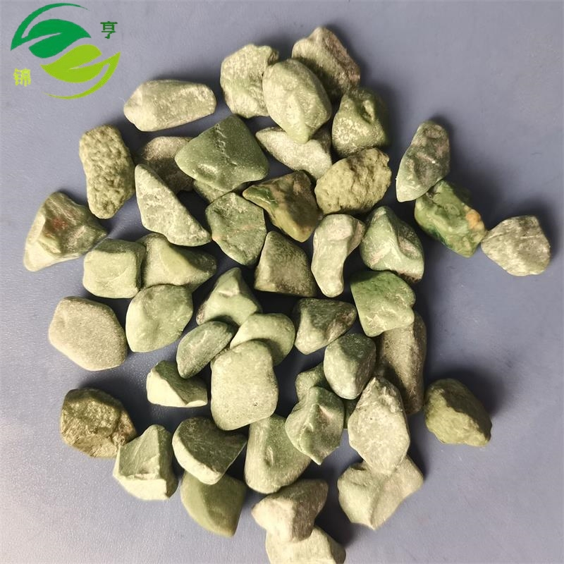 Wholesale Green Zeolite Pebble Landscape Stone