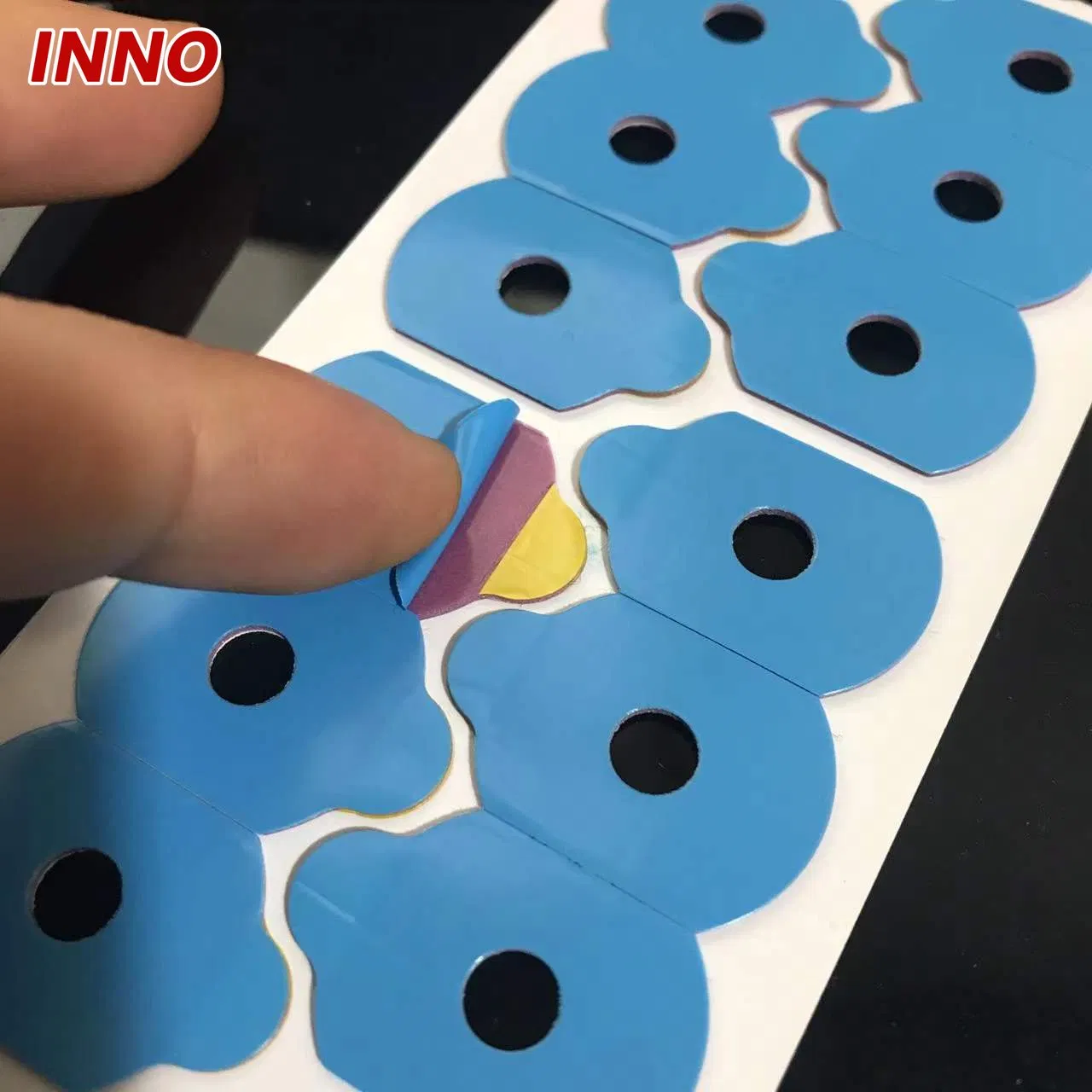 Inno Brand Ap-038# Multi-Specification Optional Quality Lens Blocking Pads Manufacture Can Be Used 2-3 Times Strong Friction