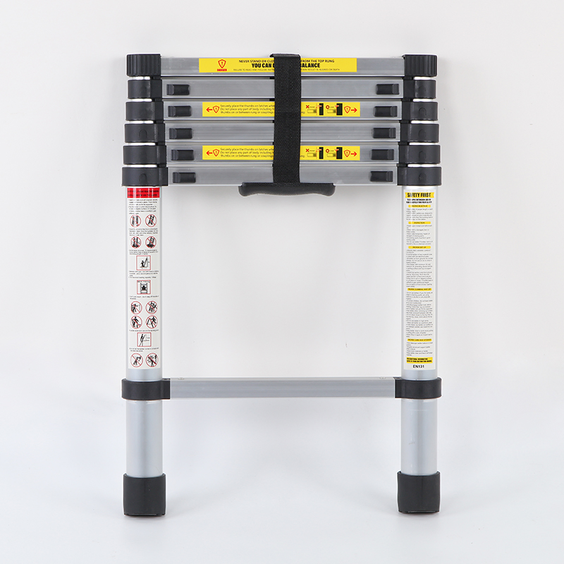 Premium Factory Direct Aluminium Telescopic Ladder for Home Use