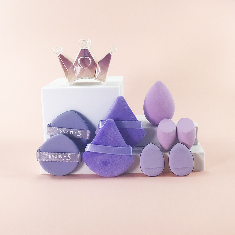 Halloween Holiday Promotional Gift for Makeup Facial Egg Powder Puffs Combination Set