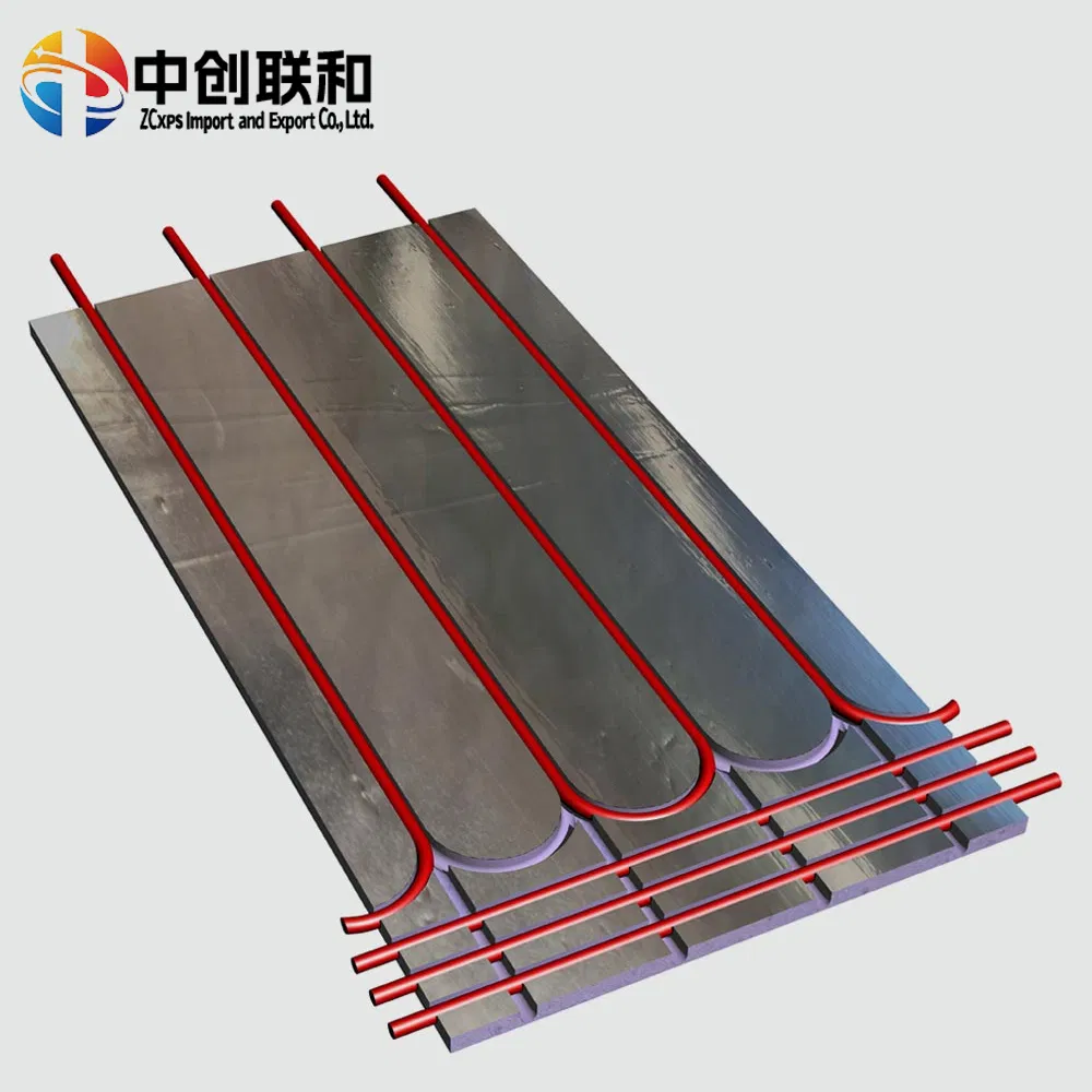Aluminum Smooth Underfloor Heating Insulation Board Underfloor Heating Panel