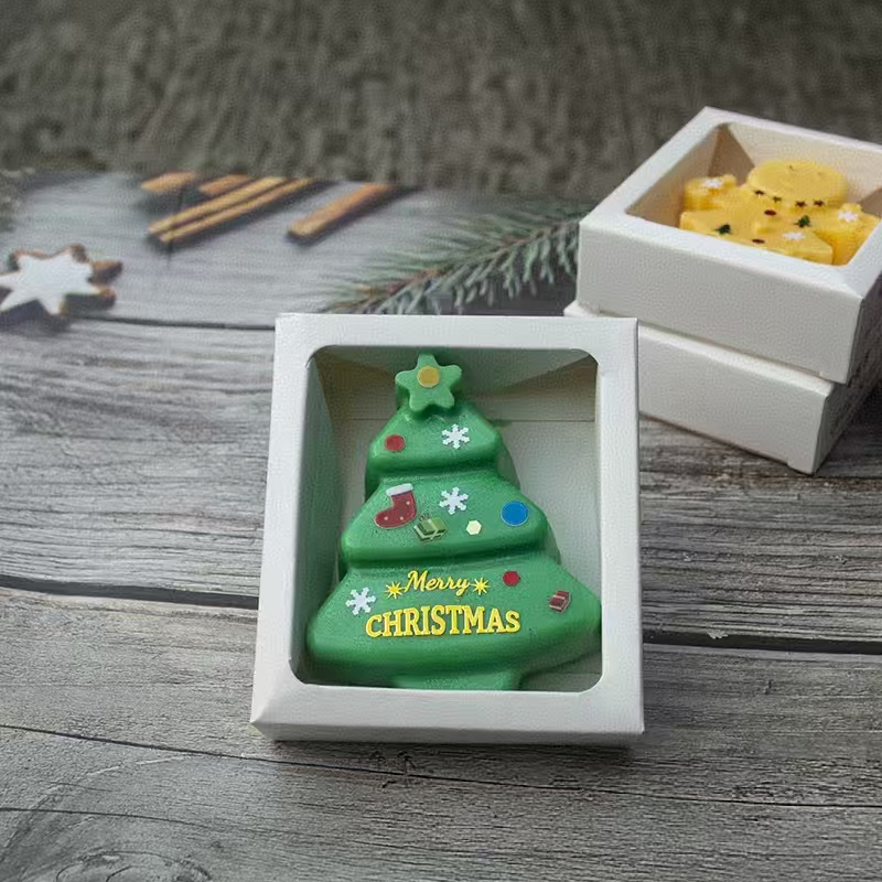 Natural Ingredients Soap Christmas Snowman Styling Holiday Limited Fragrance Skin Care Children's Soap