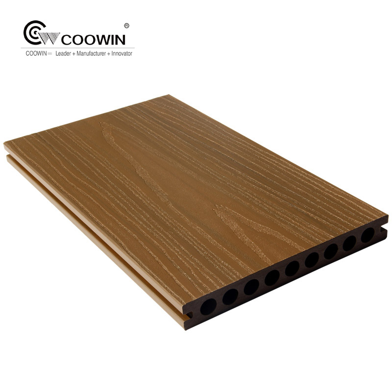 Premium Capped Co-Extrusion WPC Decking for Elegant Outdoor Areas