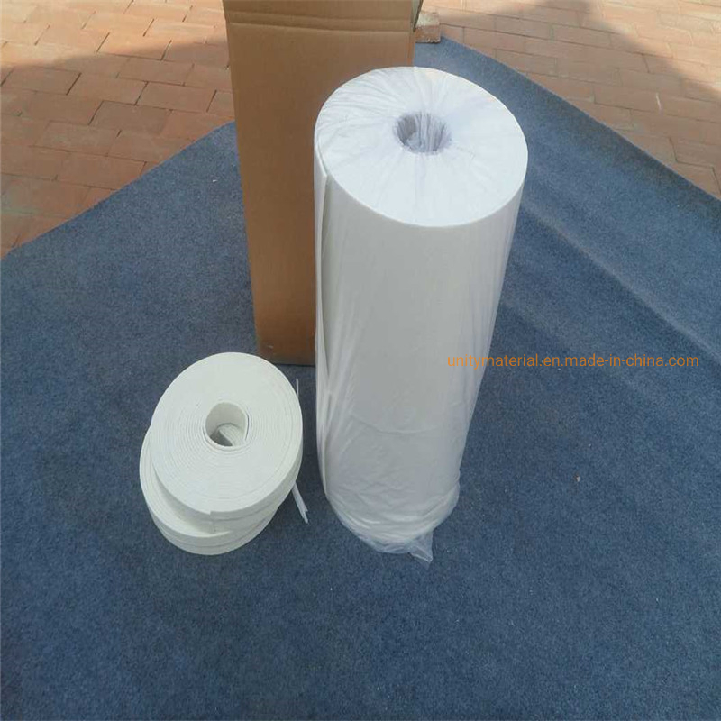 3mm 5mm 7mm 9mm 10mm 1260c 1350c 1430 Alumina Zircon Fireproof High Temperature Heat Thermal Insulation Refractory Ceramic Fiber Paper for Aerogel Blanket