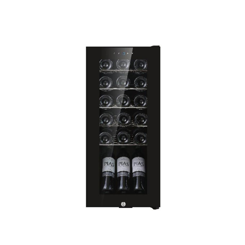 Mini Electric Vinos R6ooa Compressor Wine Beverage Display Cooler Fridge Refrigerator Stainless Steel Rack