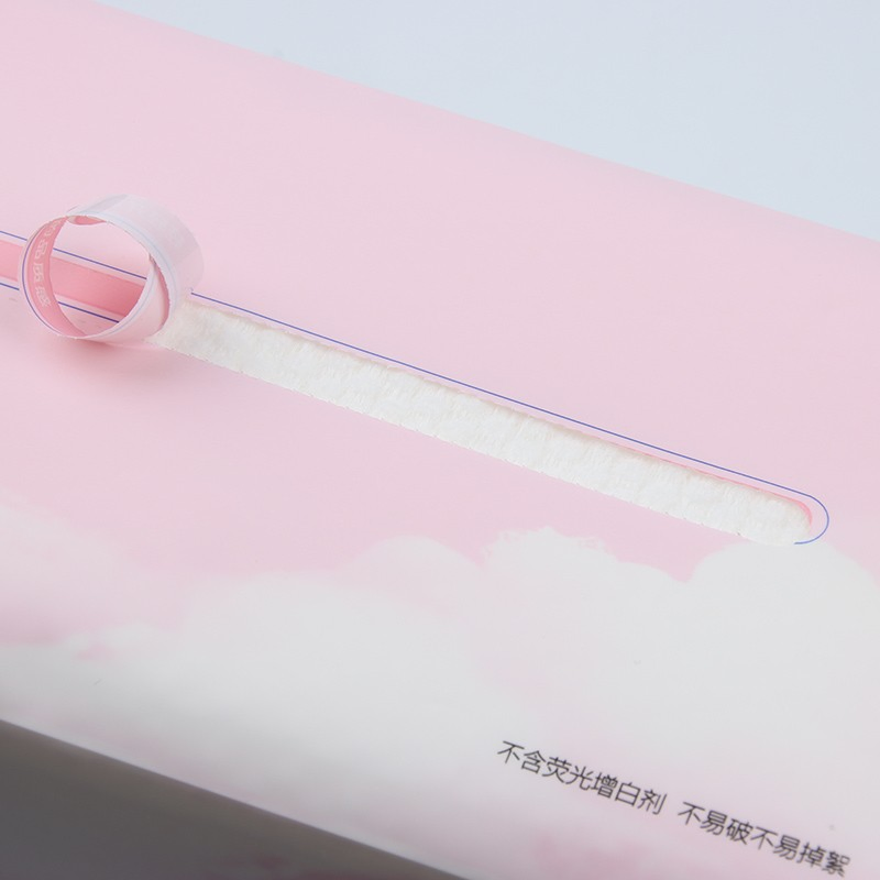 Disposable Ultra Soft 100% Biobased Wholesale Makeup Remover Face Box Towel