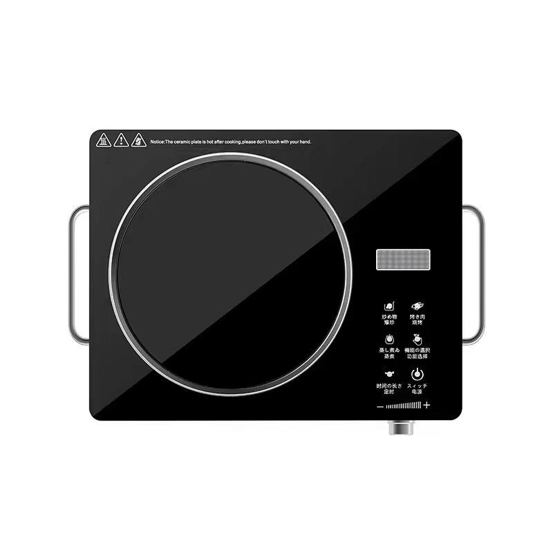 3500W Stainless Steel Household Hotpot Digital Touch Control Multi-Function Electric Induction Cooker