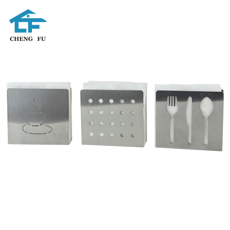 Metal Stand Paper Towel Holder Hotel Restaurant Countertop Napkin Holders