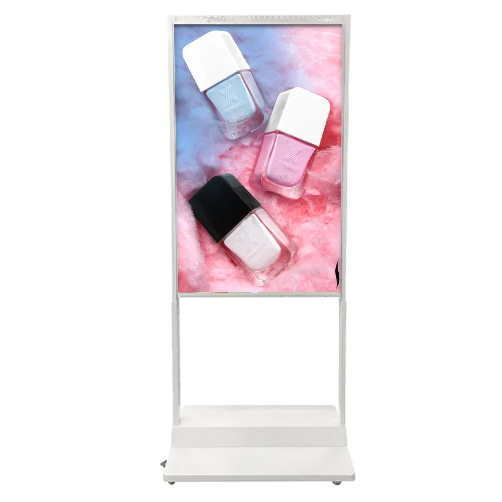 Двусторонний подвесной LCD-дисплей для рекламы в витрине