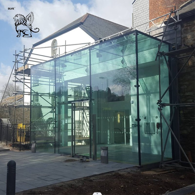 Modern Glass Window and Doors Greenhouse Toughened Tempered Laminated Glass Fence Wholesale