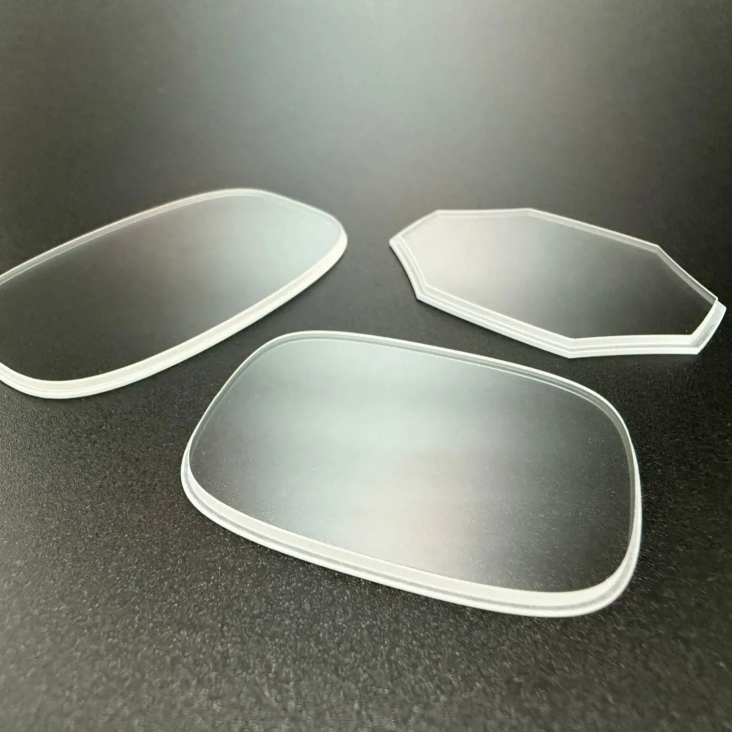 Ultra-High Vacuum Flange Mounted Sapphire Glass Lens for Physics Research Chambers