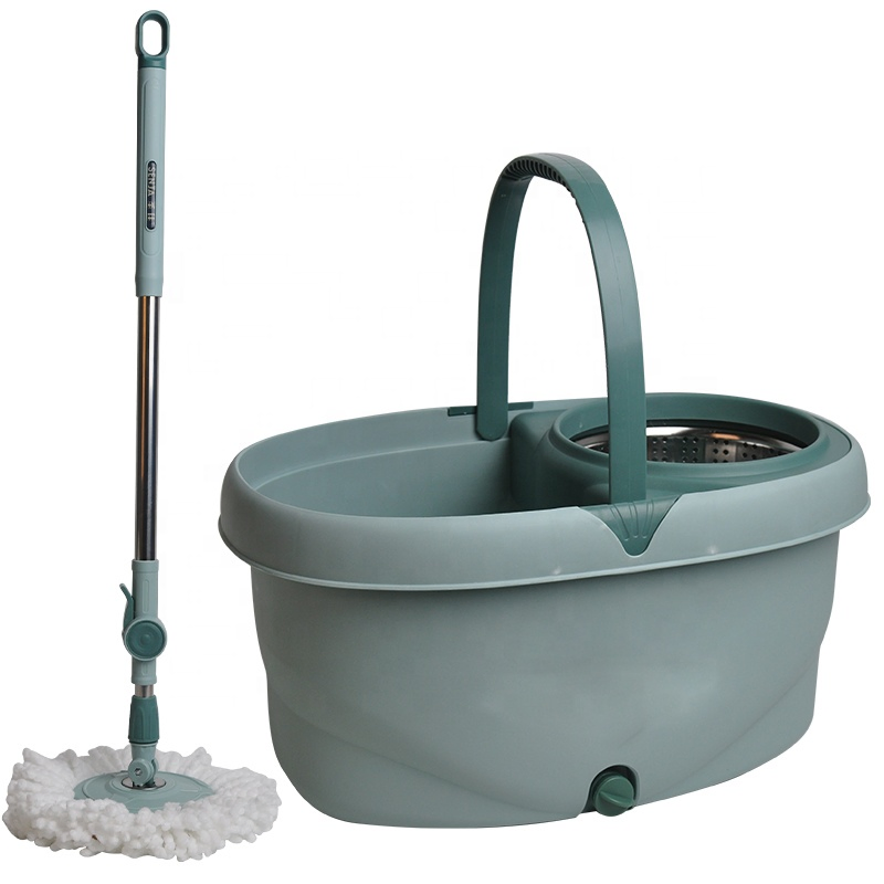 Hot Sales New Design Easy Squeeze Wet and Dry 360 Rotating Use Self-Washed Flat Mop Mop with Bucket