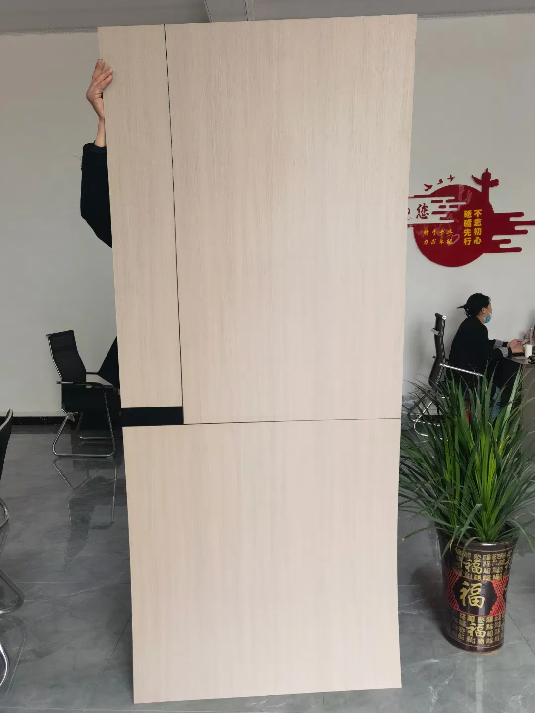 2022 New Design Melamine MDF HDF Door Skin