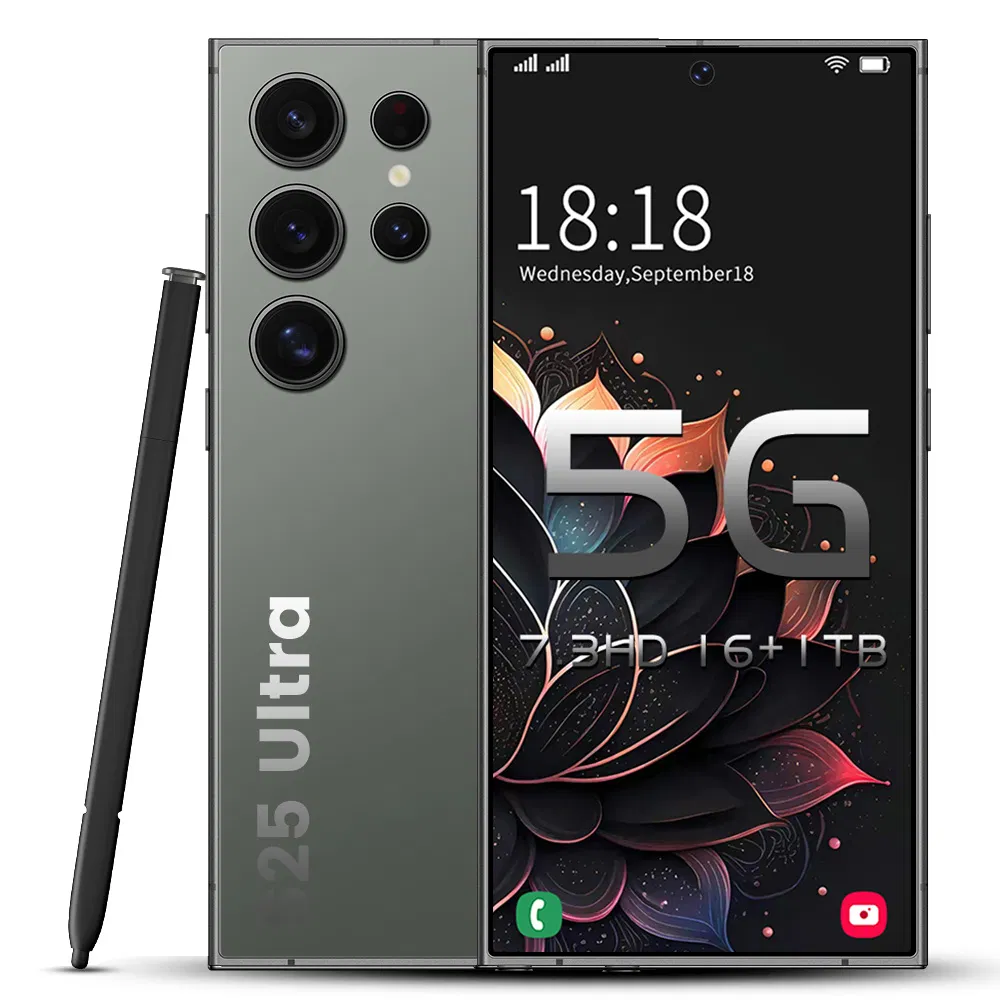 Смартфон Smasun S25 Ultra 5G, 7.3 дюйма, 108 МП, 16+1 ТБ
