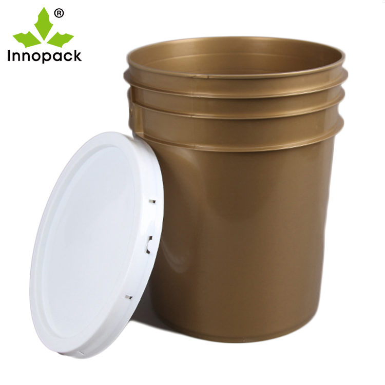 Wholesale 5 Gallon Plastic Bucket with Lids for Chemical Use