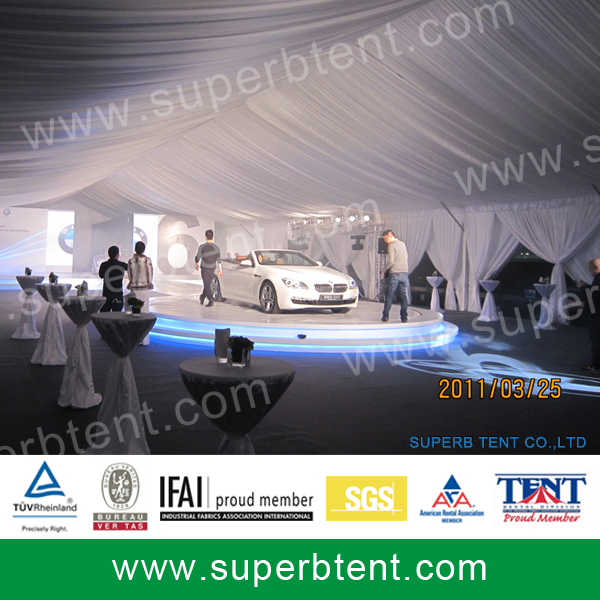 Aluminum and PVC 15 X 25m White Marquee Tent for Event