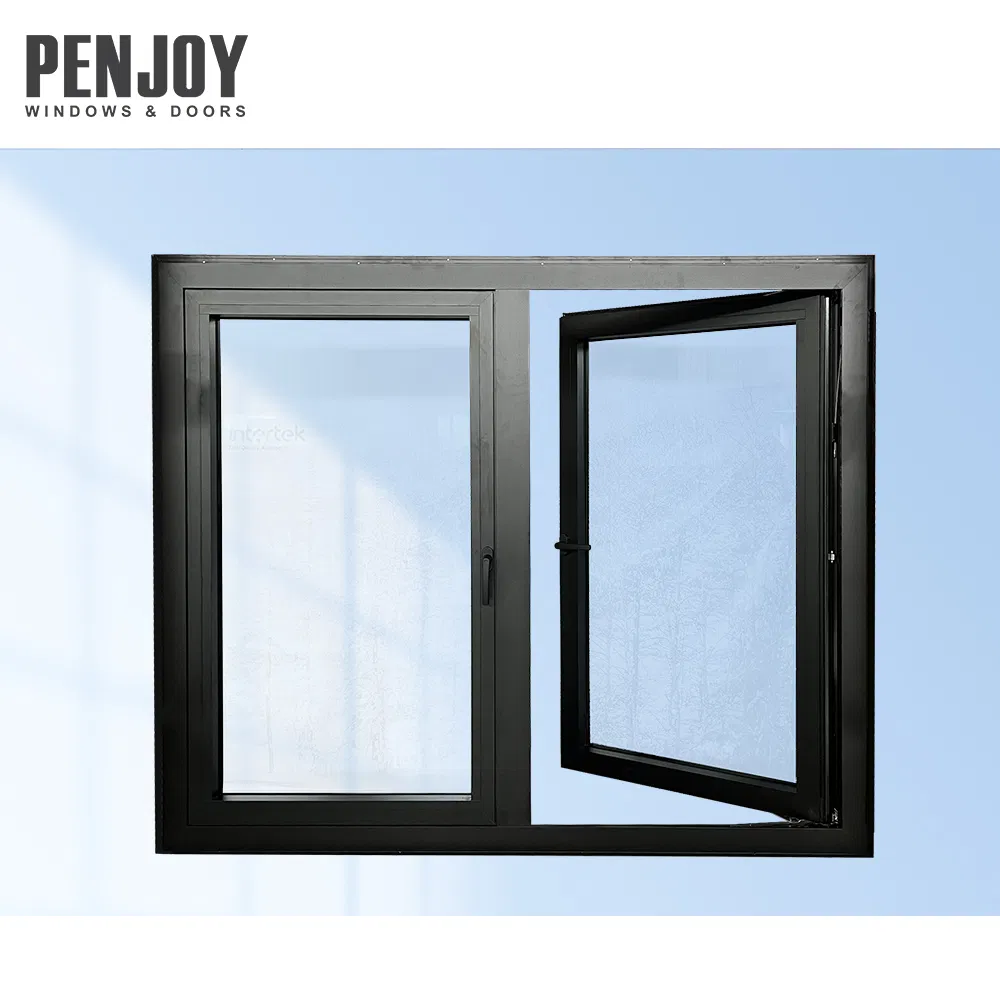 Aluminum Double Pane Windows Outward Swing Window Aluminum for House