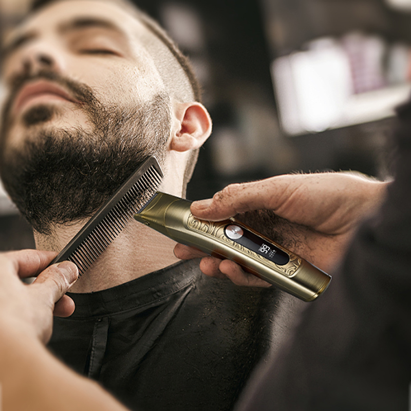 Professional Beard Trimmer for Men - Hair Styling and Grooming Kit