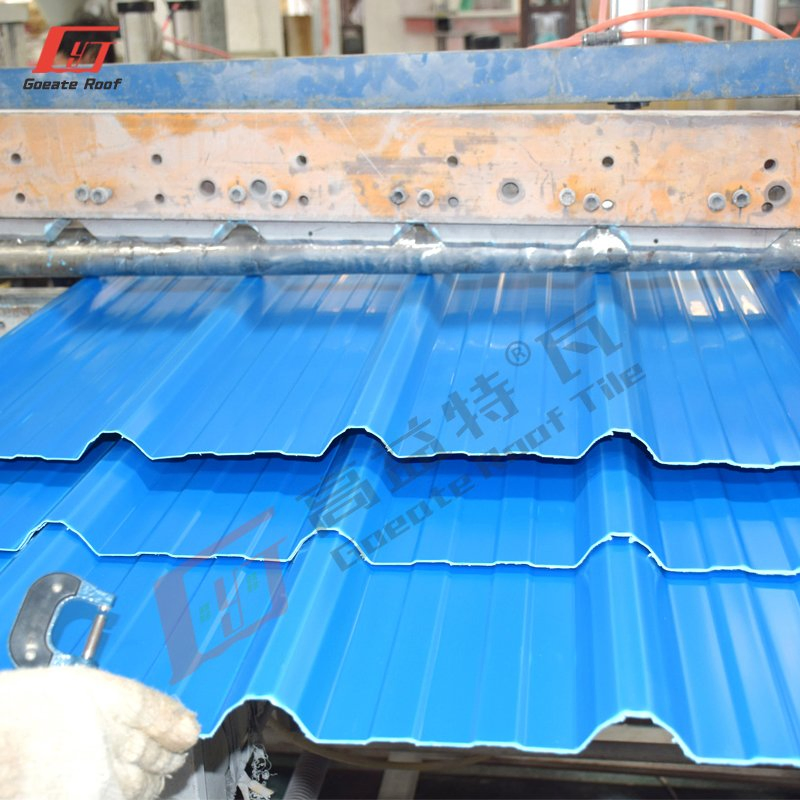 House Building UPVC Plastic Load-Bearing 200kgs/M2 Roof Sheet Warehouse Roofing Shingle
