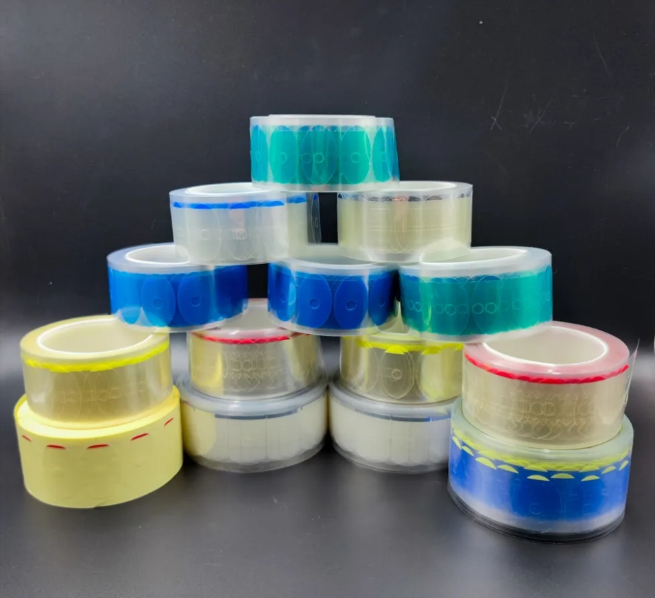 Professional Optical Accessories Transparent Lens Edger Blocking Pads Anti Slip Hydrophobic Glasses Polishing Pads