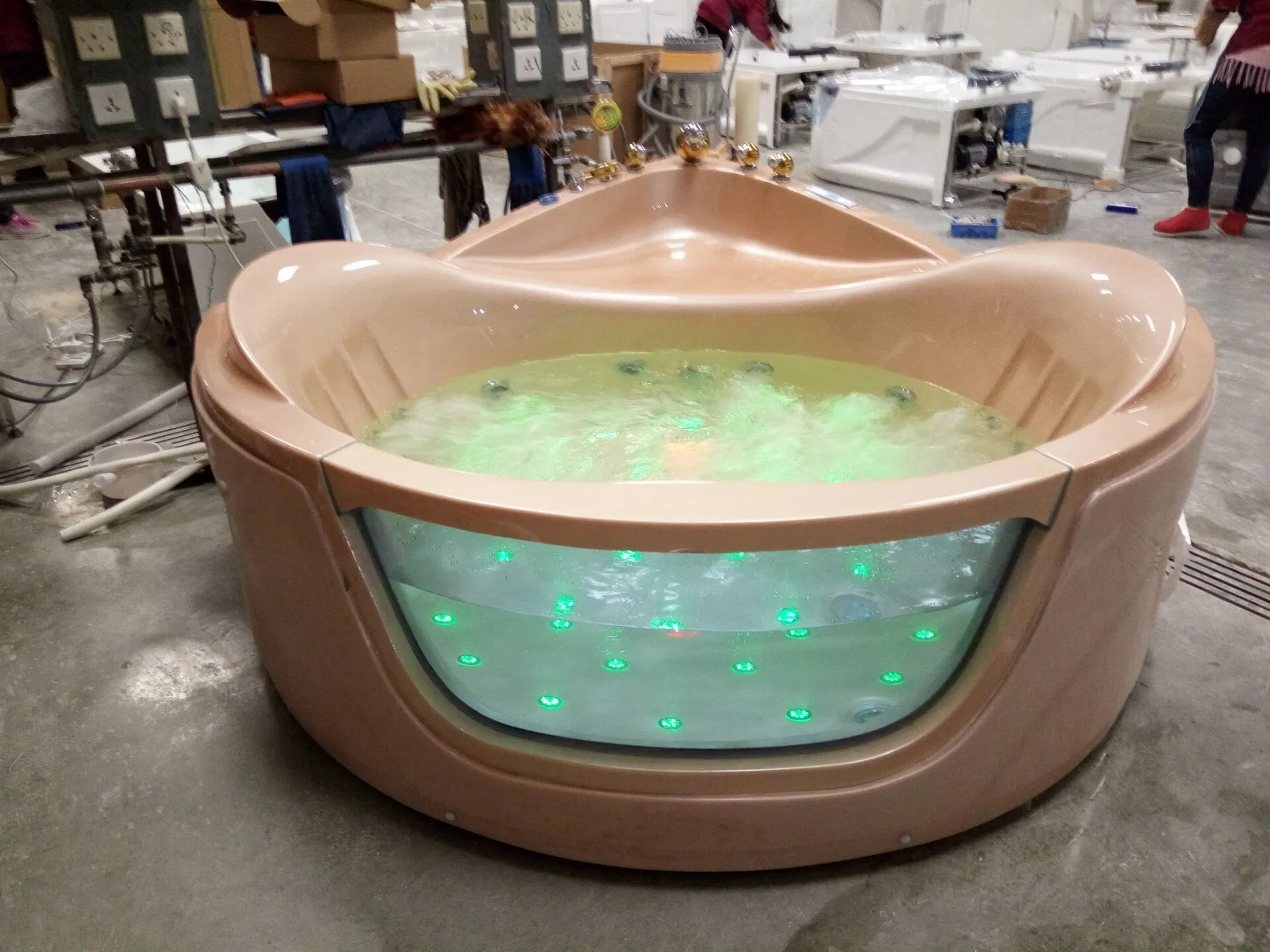 Угловая гидромассажная ванна для двоих HANSE