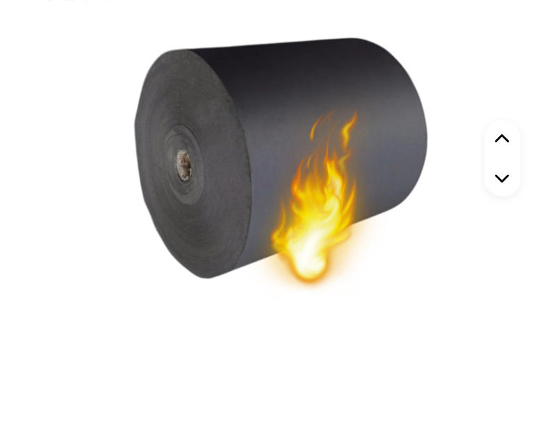 High-Density Fireproof Kraft Paper Roll Eco-Friendly Brown Double-Sided Resin Flame Retardant Paper Moisture Tear Resistant for