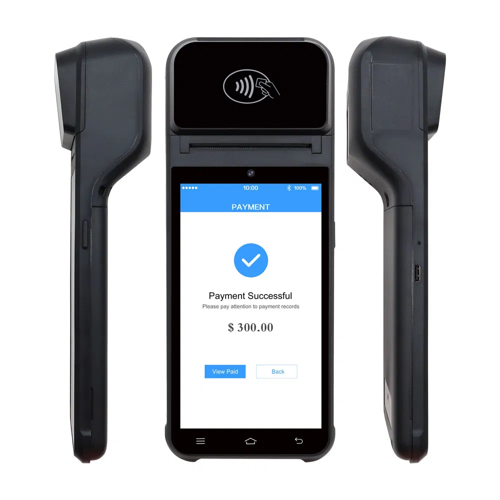 Android Smart POS Machine Portable Labels Printer Handheld POS Terminal