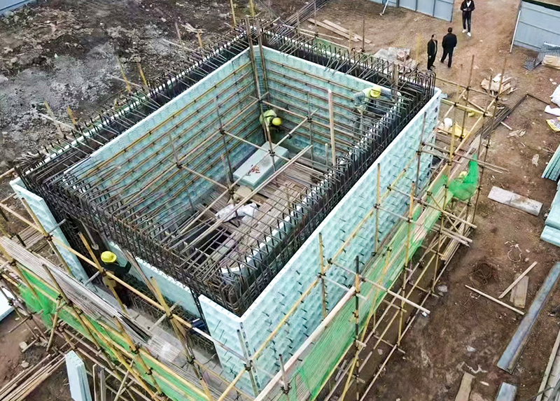 Songmao Reliable Concrete Molds Plastic Column Formwork for Building Construction Projects
