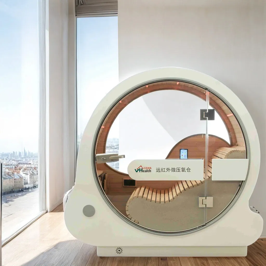 ETL SAA CE Acrylic Far Infrared Sauna Room Oxygen Chamber Sauna Room