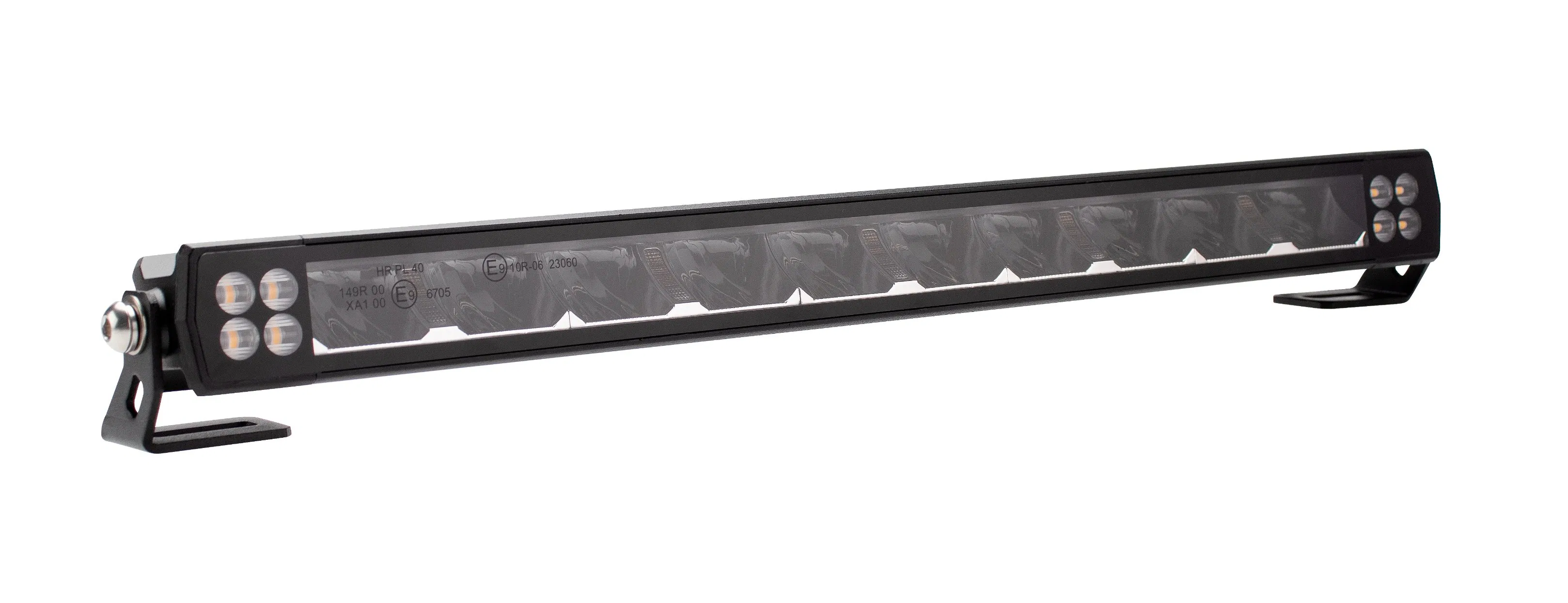 Brtled 12V LED Light Bar Yellow/White 100W Slim Offroad
