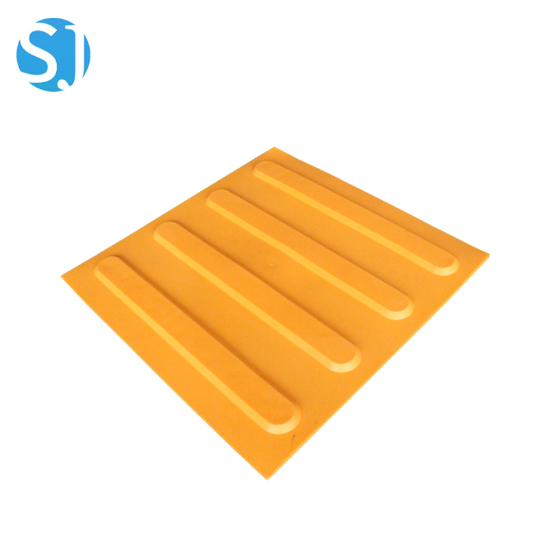 Self-Adhesive PVC Tgsi Tactile Paving Tile Detectable Warning Ground Surface Indicator Flexible Flooring