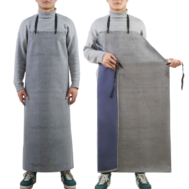 High Quality Chemical and Oil Resistant Rubber Apron Waterproof Industrial Nitrile Rubber Aprons