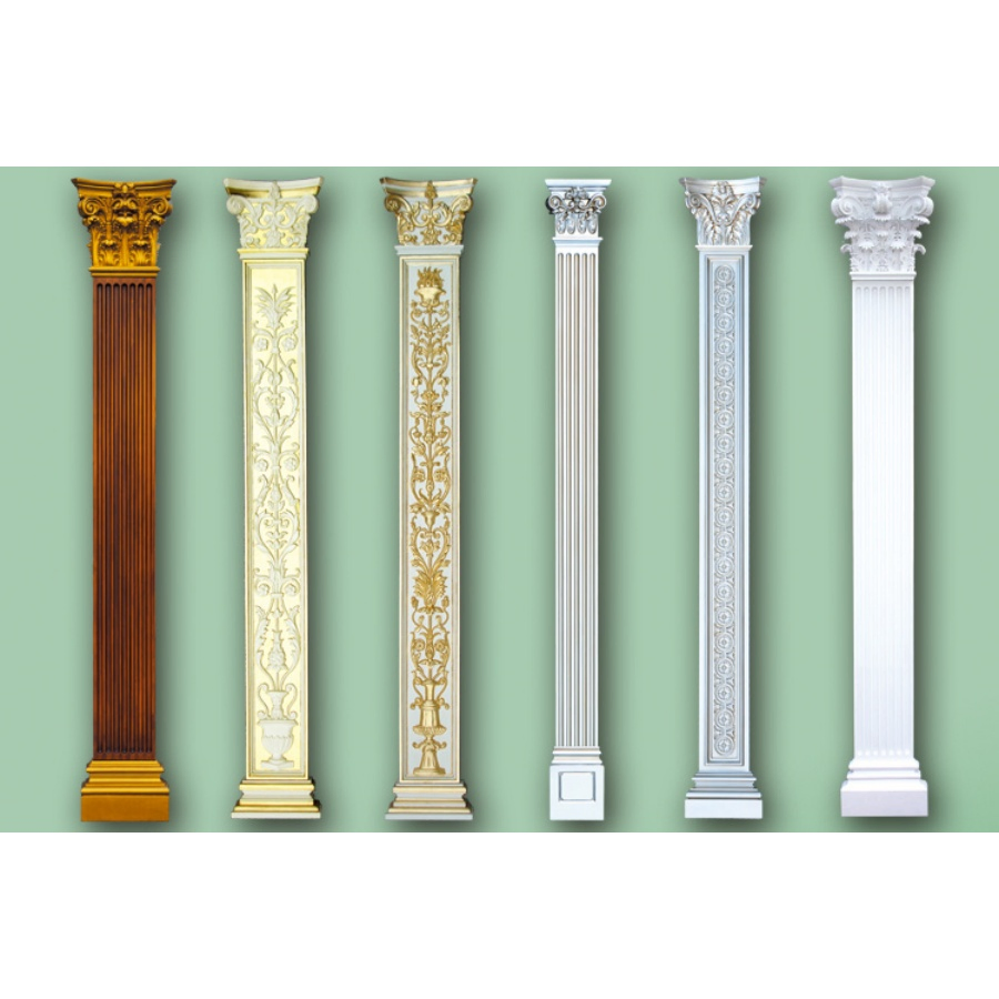 PU Collins Roman Column Polyurethane Pillar Decorative Columns