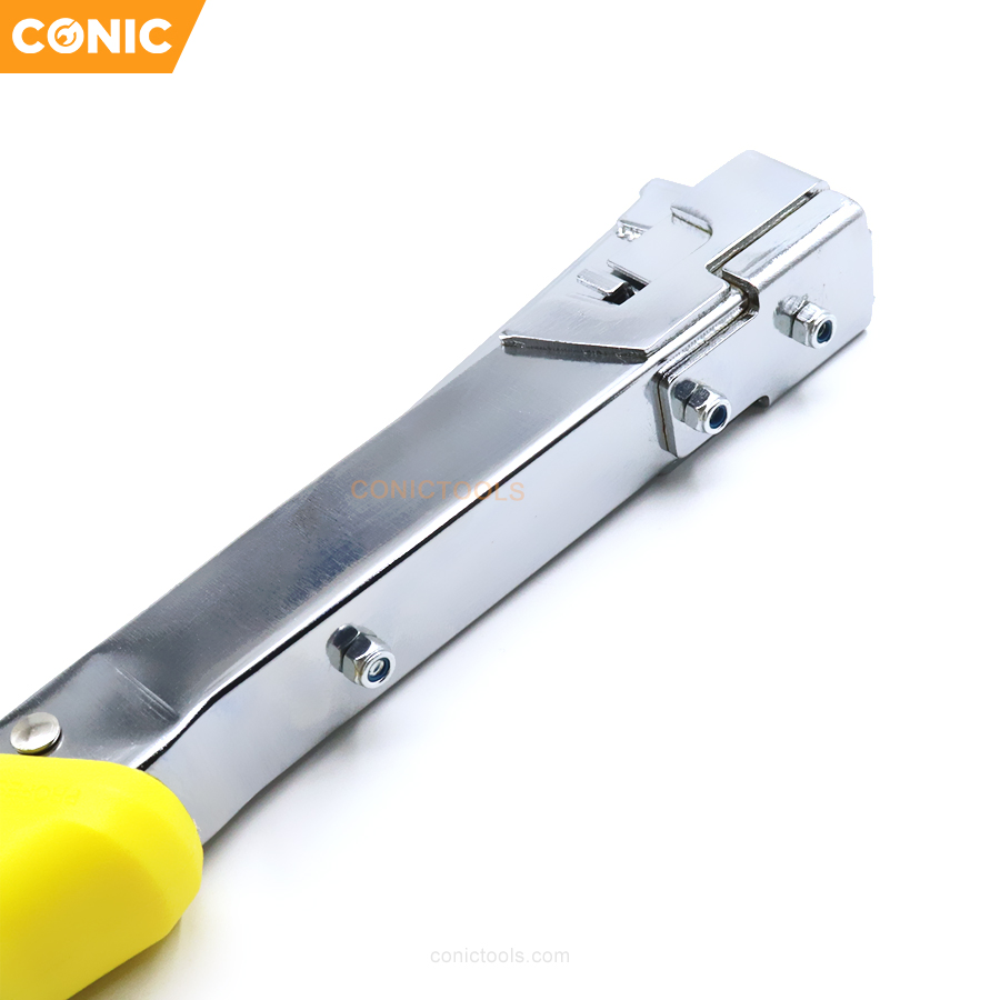 Woodworking 6-10 mm Stapler Heavy Duty Manual Nail Staple Gun Stapler Hammer for Wood Furniture