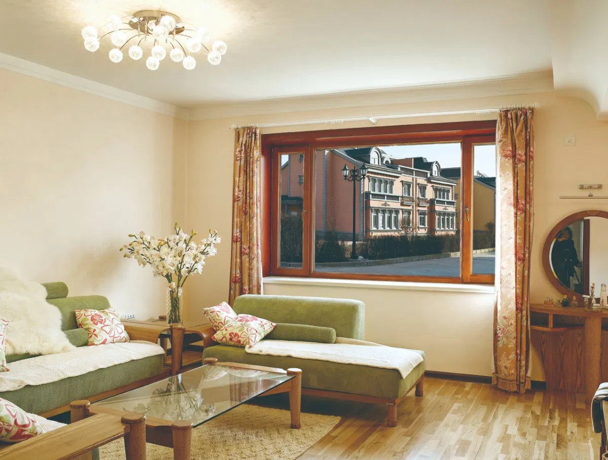 China Wood Aluminum Clad Window