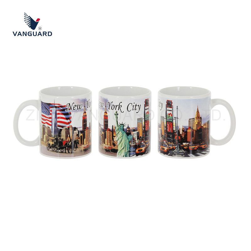 Керамическая кружка с логотипом, 320 мл