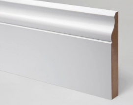 Solid Wood MDF Skirting Board Baseboard Interior Decorative Moulding Custom Size