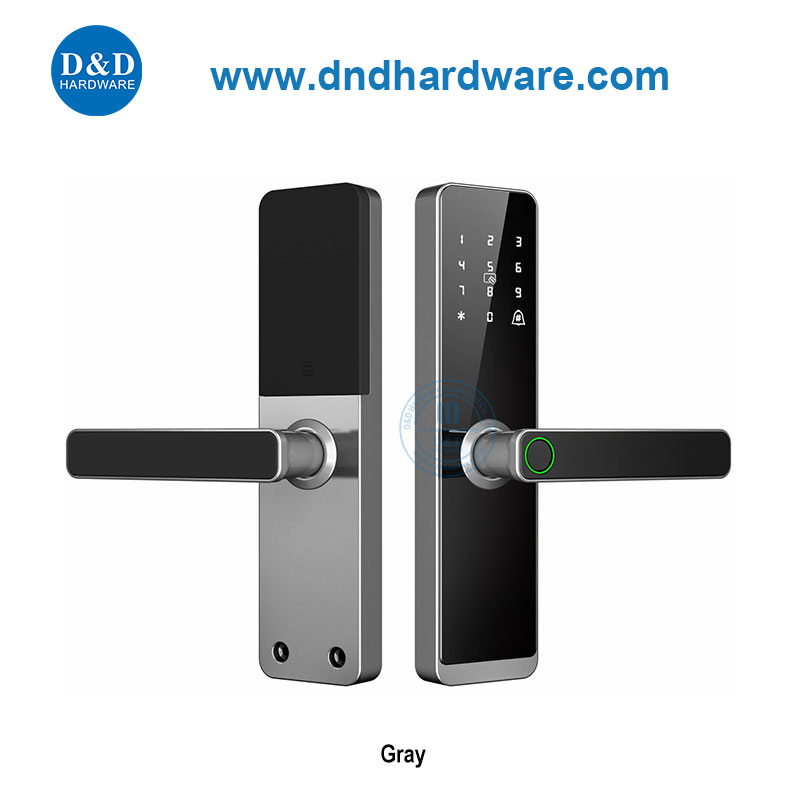 Front Digital Biometric Password Card Finger Print Deadbolt External Door Smart Locks