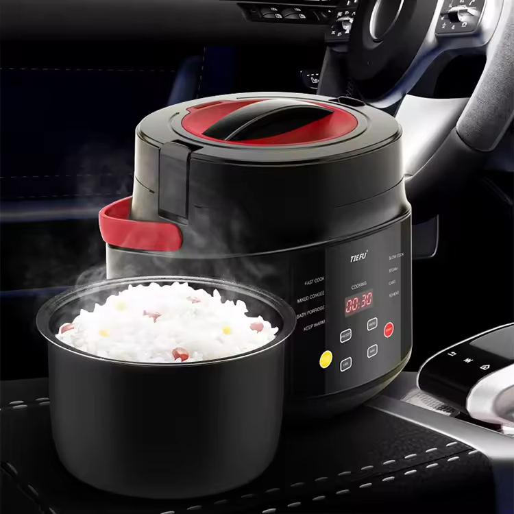 2L Portable Compact Multifunction Smart 12V 24V Mini Rice Cooker