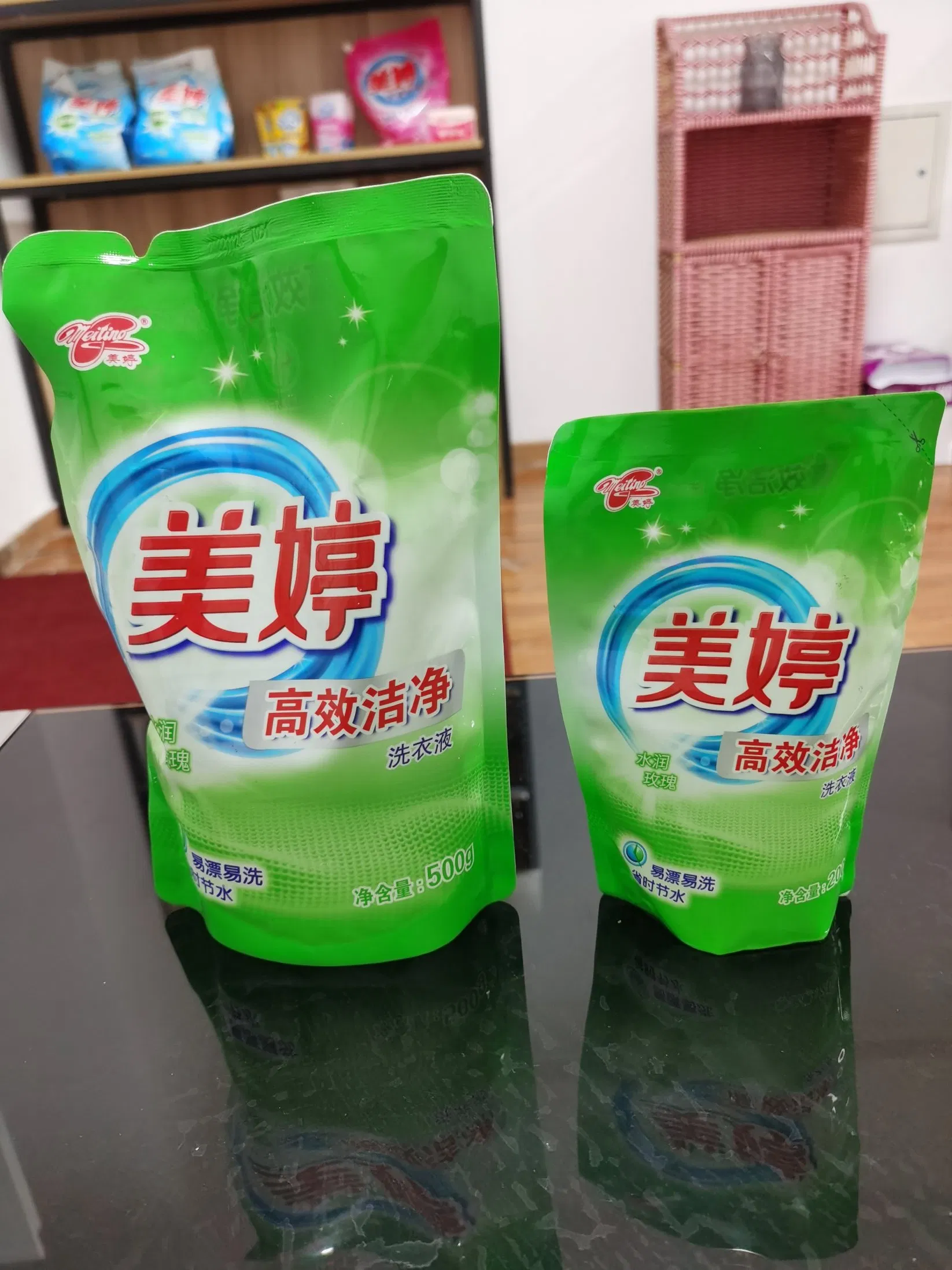 Bag Packing Hand and Machine Wash Laundry Liquid Softening Clothes
