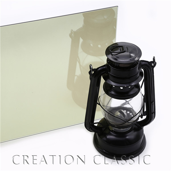 4-6mm Golden Reflective Glass Building Glass
