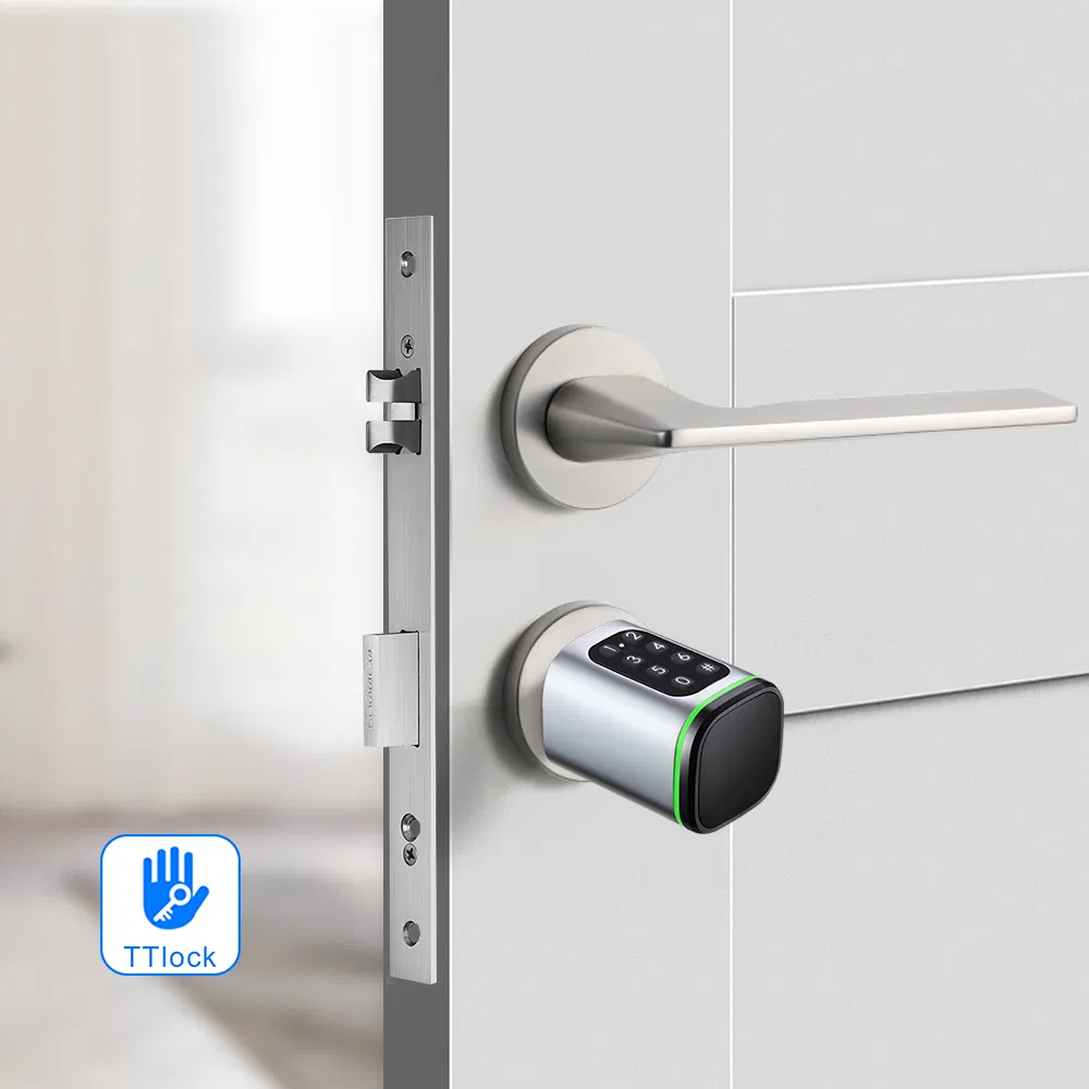 High Security Multi-Unlocking Ways IP65 Password Keyless WiFi Digital Adjustable Modular Profile Tuya/Tt APP Smart Electronic Door Lock Cylinder